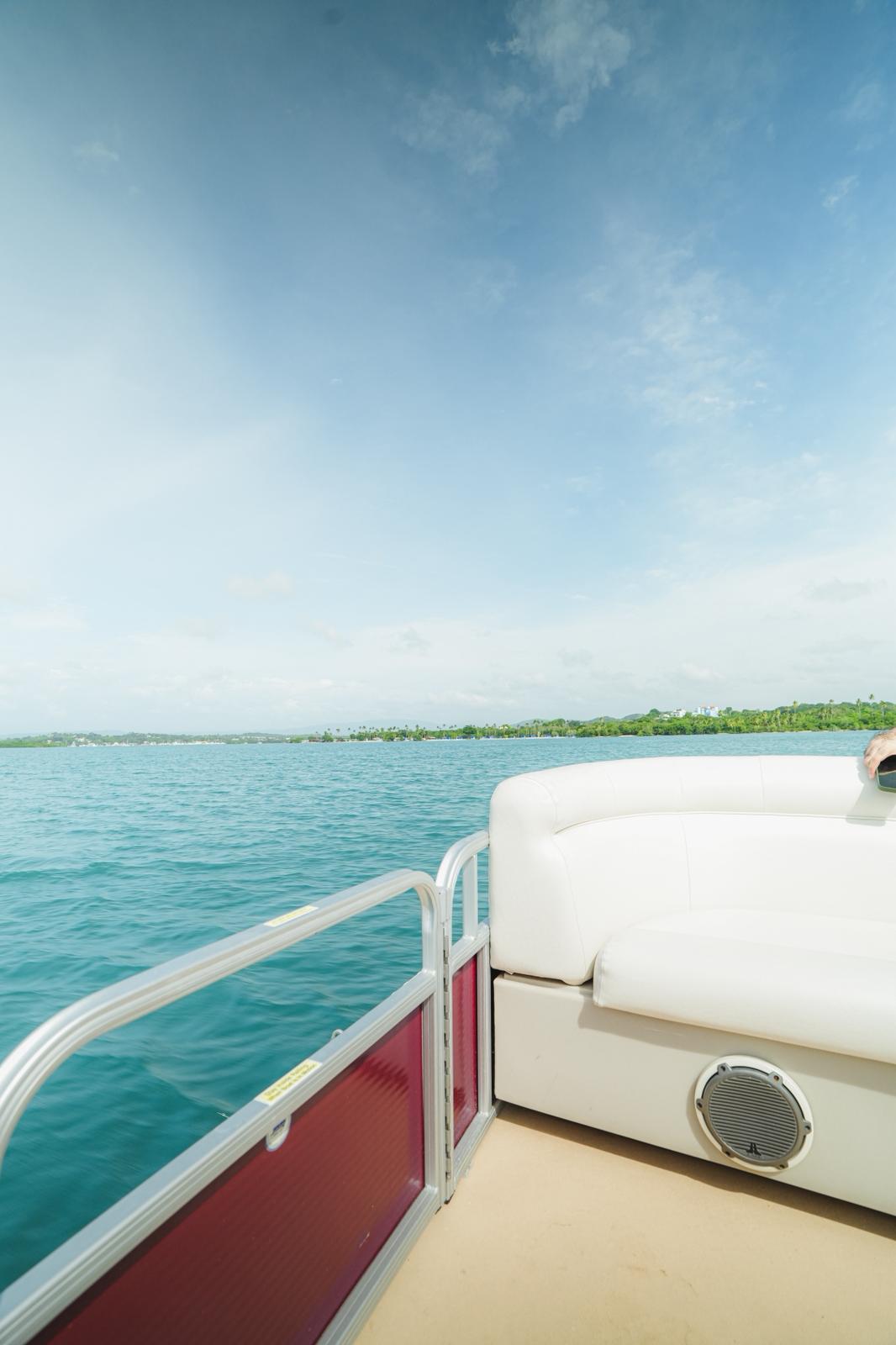 Island hopping boat tour exploring hidden beaches in Cabo Rojo, Puerto Rico